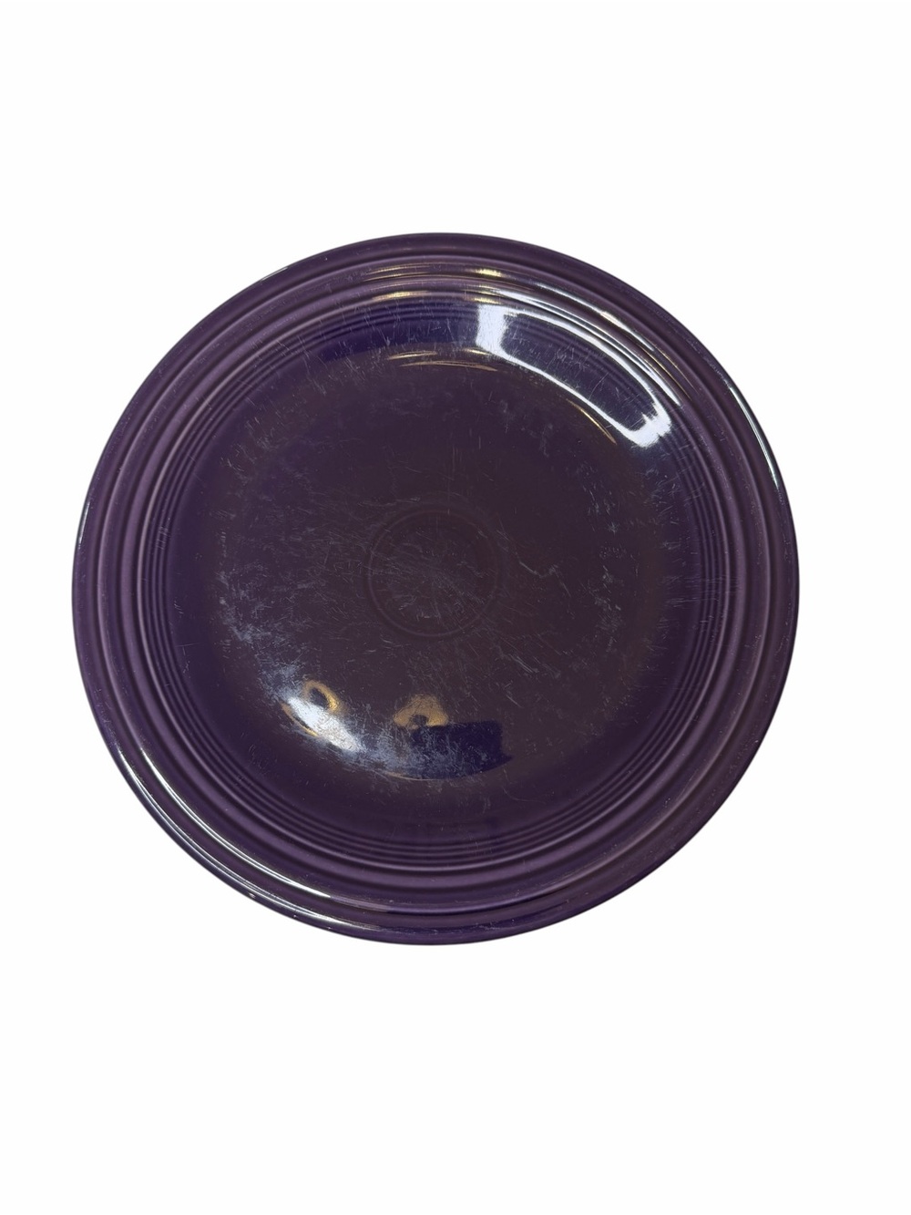 Vintage Fiestaware Retired Plum Dinner Plate